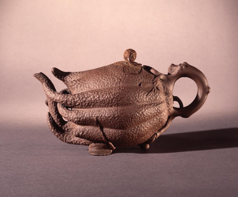 图片[1]-teapot; lid BM-Franks.929.a-China Archive